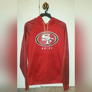 49ers Authentic Hooded Sweatshirt